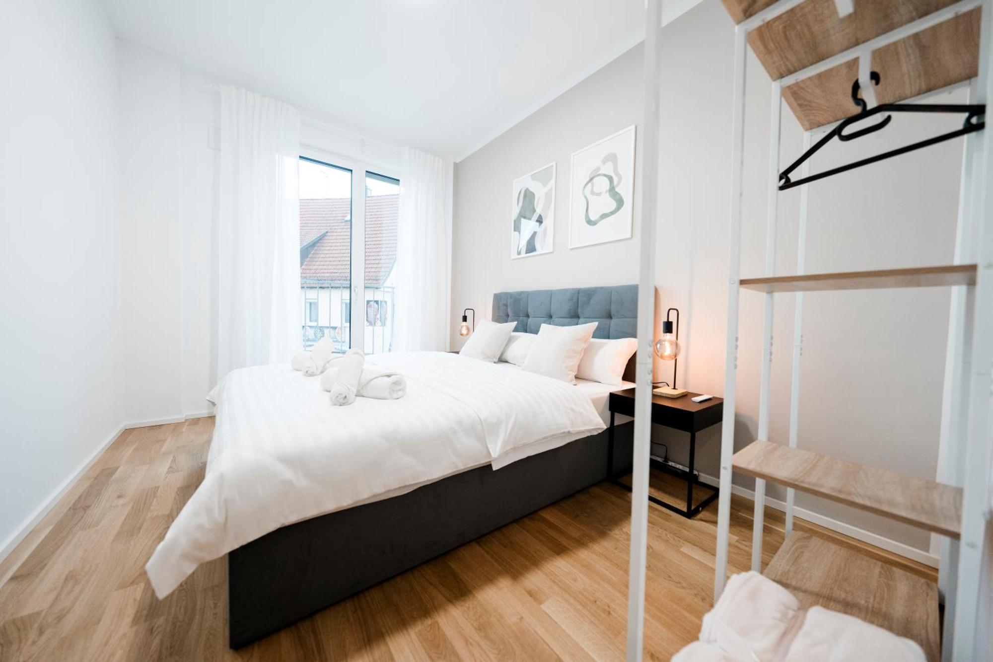 Kocasa-Apartments 01, City-Center Boeblingen, Stellplatz, Balkon, Waipu-Tv Eksteriør billede
