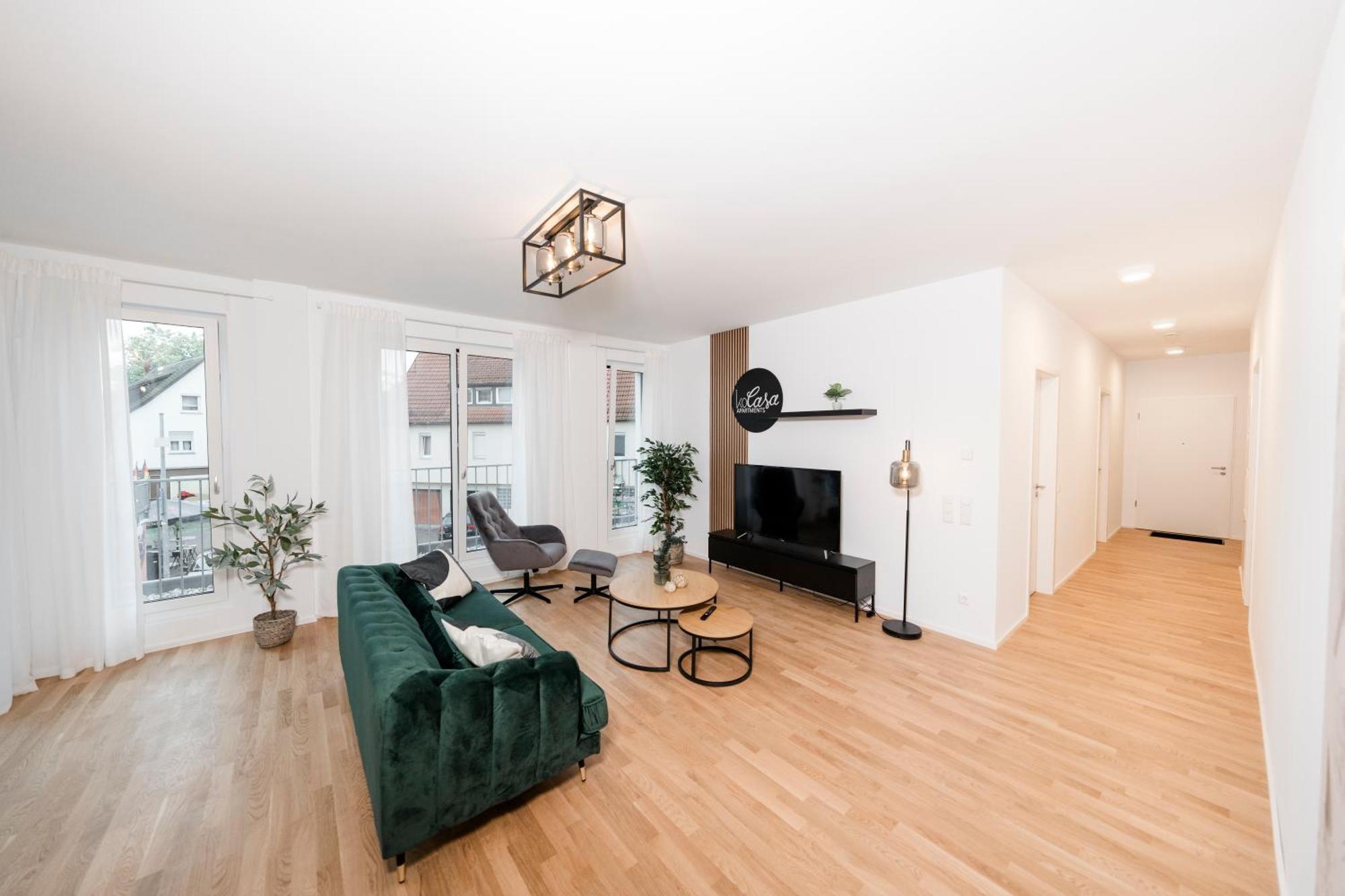 Kocasa-Apartments 01, City-Center Boeblingen, Stellplatz, Balkon, Waipu-Tv Eksteriør billede