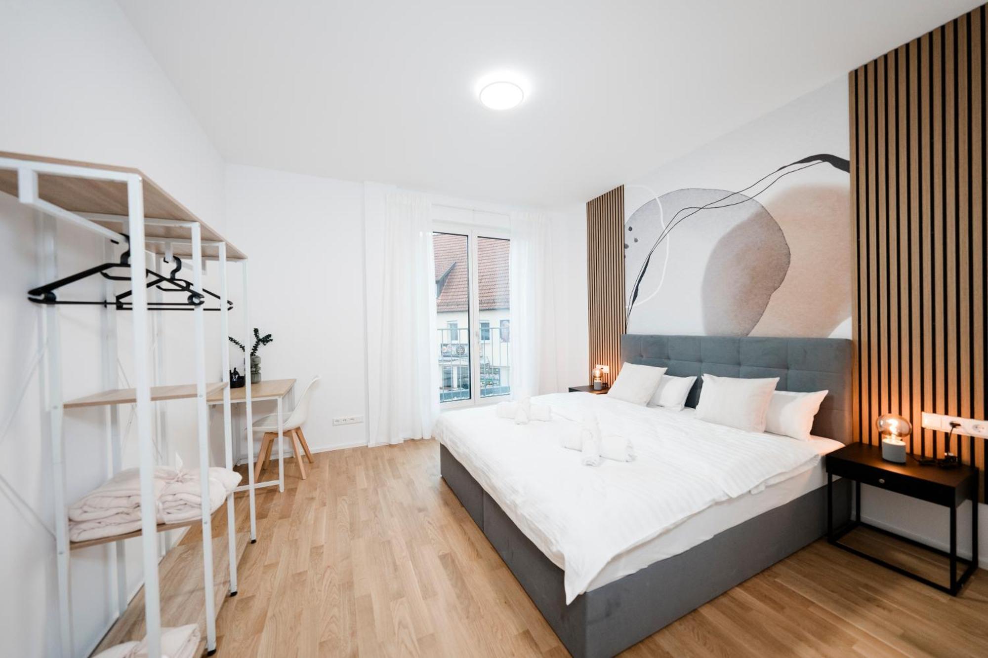 Kocasa-Apartments 01, City-Center Boeblingen, Stellplatz, Balkon, Waipu-Tv Eksteriør billede